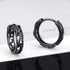 Punk Style Hollow Out Dragon Carved Unique Design Men Women Huggie Hoop Earrings